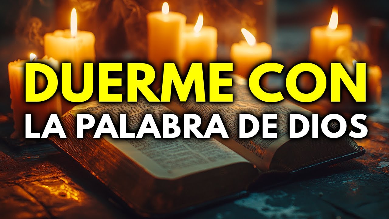 Duerme con la Palabra de Dios | Sonido de lluvia | Salmos y versículos ...