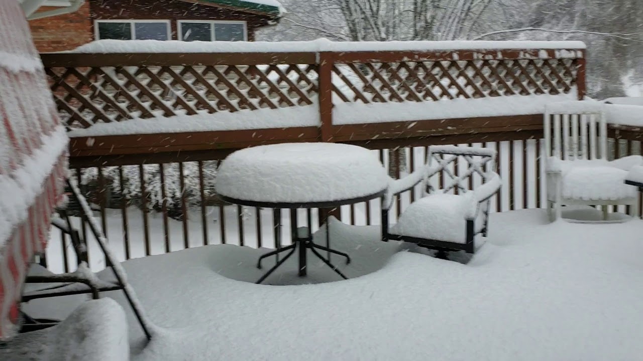 Winter Storm In Mount Carmel TN December 9th 2918(2) YouTube