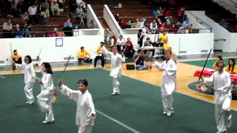 Shaolin Wushu Center - Group Tai Chi Sword