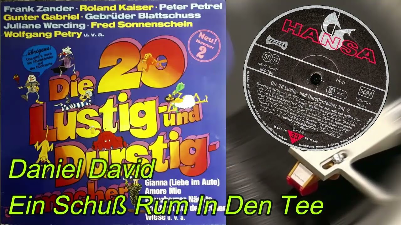 Daniel David – Ein Schuß Rum In Den Tee