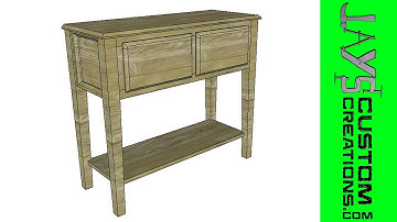 SketchUp - Sofa Table - 102