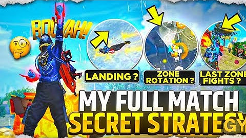 My Full Match Secret Strategy ✅Solo Rank Push Tips And Tricks