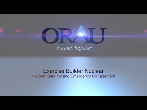 Exercise Builder Nuclear | ORAU