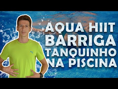 6 EXERCÍCIOS NA PISCINA PARA PERDER BARRIGA - TREINO COMPLETO