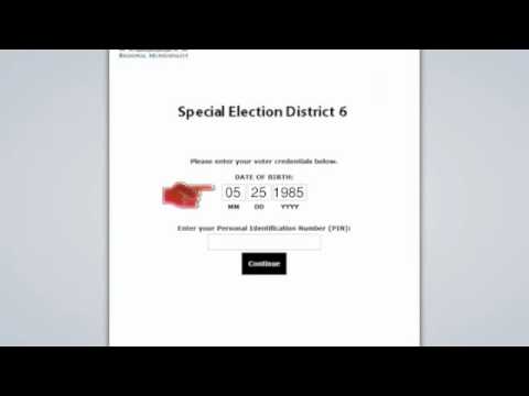 Tutorial on how to vote online in the HRM special election for District 6
