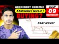 Gold Analysis For 9 July | XAU/USD | Wednesday Analysis