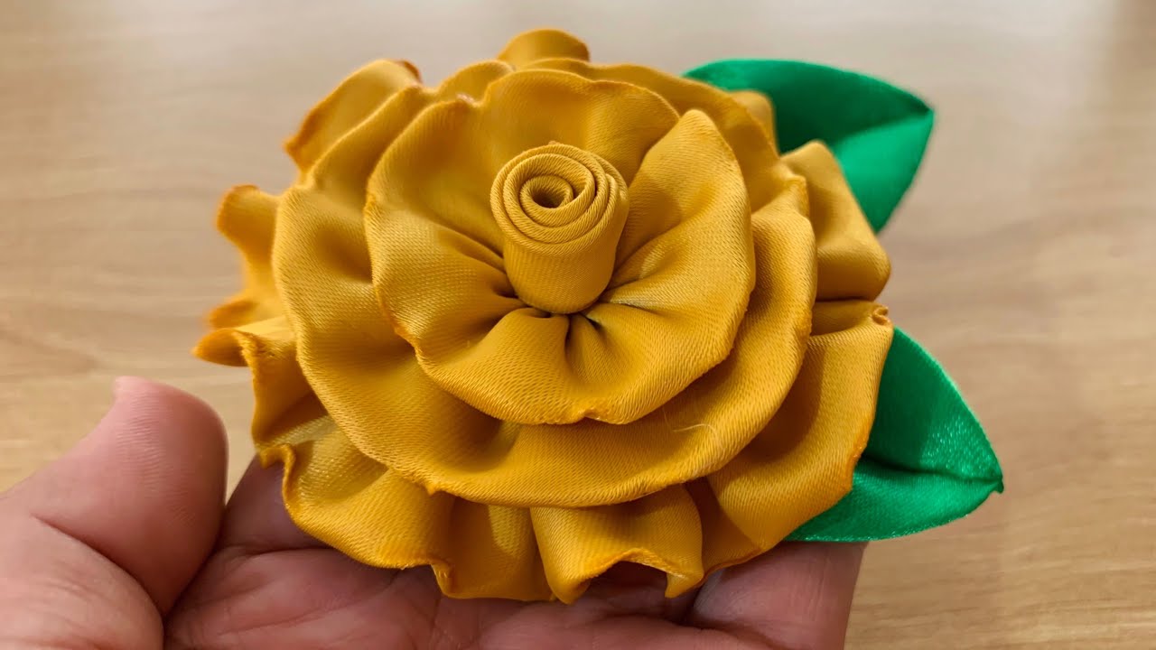 How To Make Fabric Flower Fabric Flower Work YouTube how-to-make-fabric-flower-fabric-flower-work-youtube