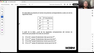 Química M30M Maratón Día 1