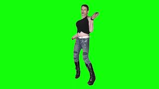 Creepy Dance To Any Of Man Of Mine Tiktok Green Screen