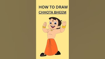 How to draw chhota bheem