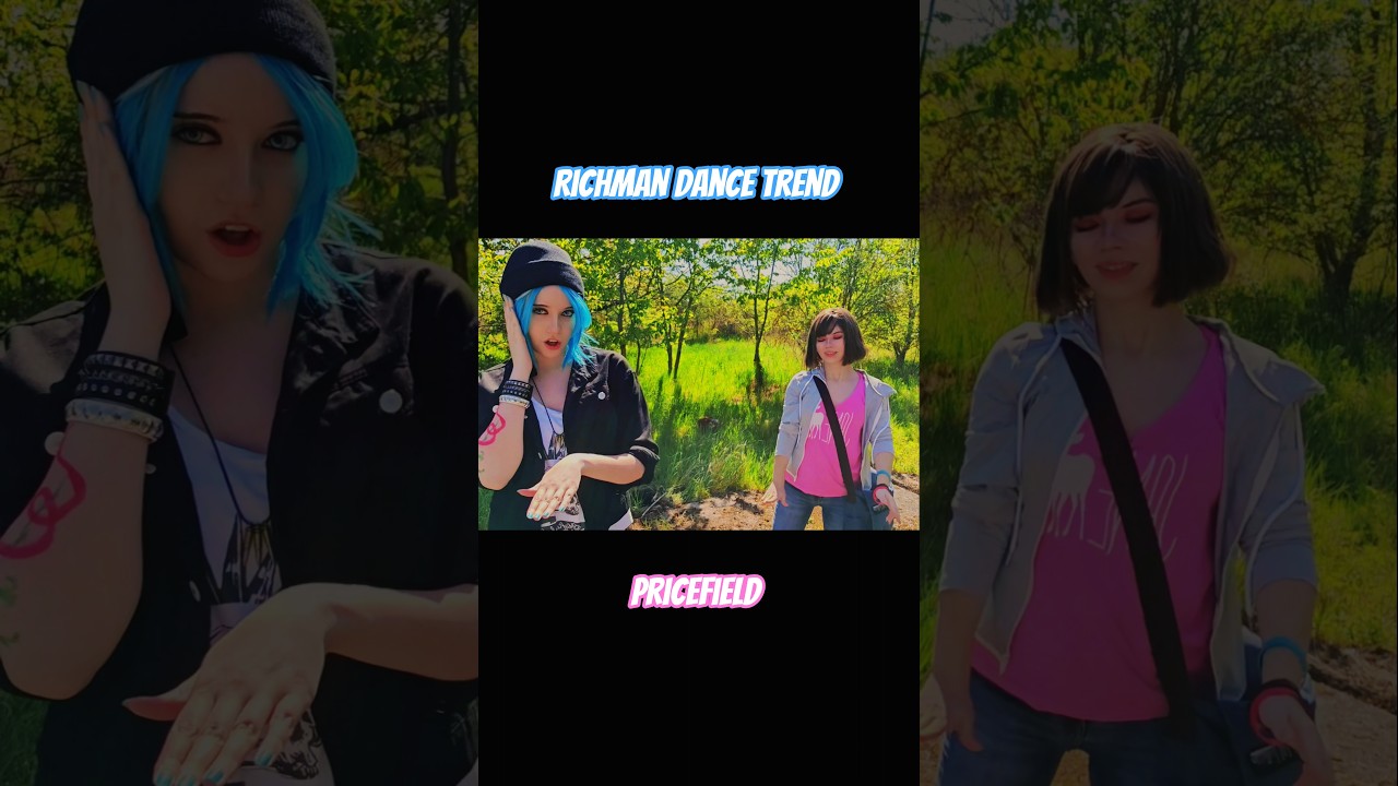 RICHMAN dance trend | Chloe & Max @nikkihatsunecosplay #cosplay #shorts #lifeisstrange