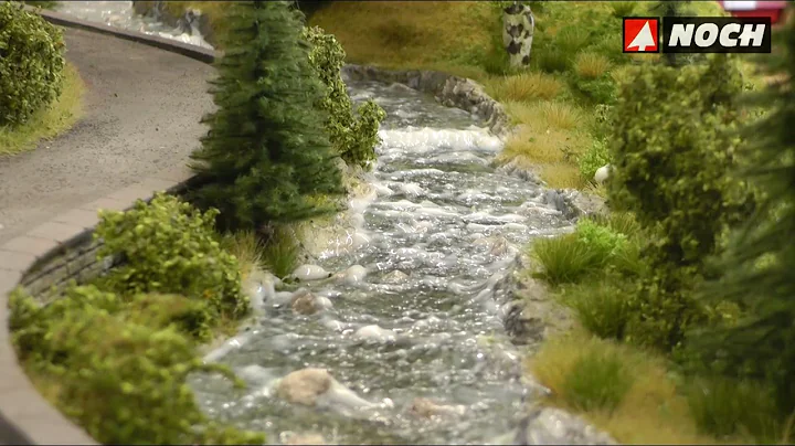 NOCH Bastel-Workshop Modell-Landschaftsbau Teil 20 von 24: Wassergestaltung mit Wasser-Effekten