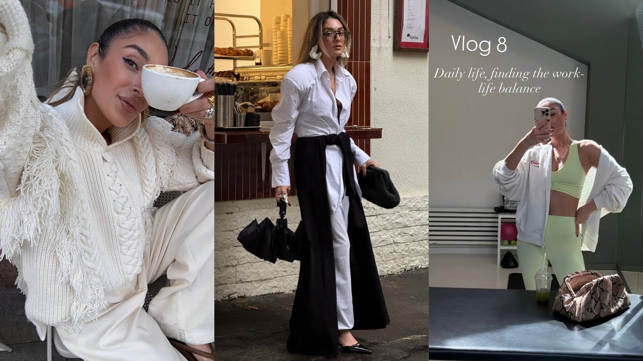 VLOG #8 || День рождения мамы, распаковки, тренировки, работа, мероприятия, обзор осенних коллекций