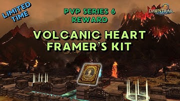 Volcanic Heart Framer