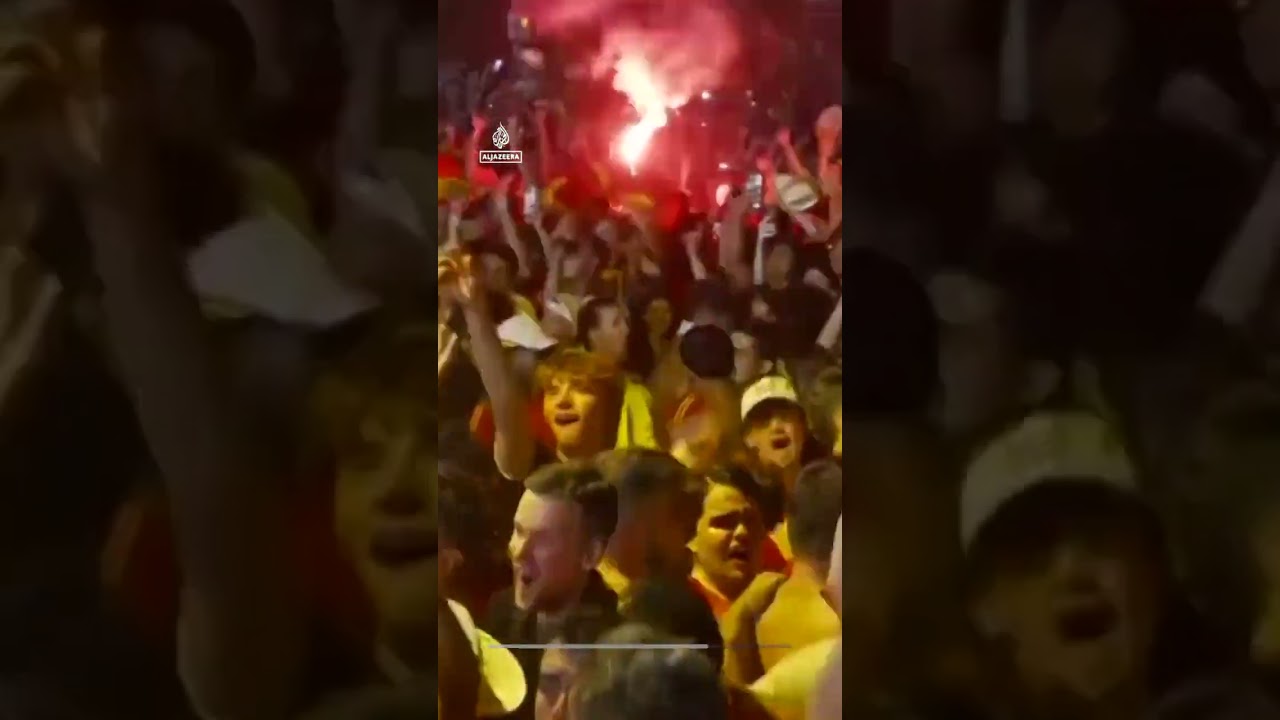 Fans in Madrid go wild as Spain beat Argentina to win second World Cup | AJ #shorts