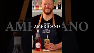 Making an Americano with Savoia!