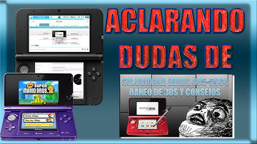 ACLARANDO DUDAS ERROR 005-5964 BAN 3DS