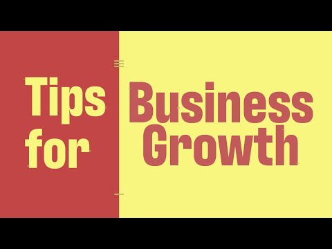 Top 5 Business Growth Tips for Small Businesses