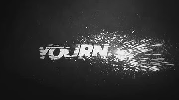 Awesome FREE Intro Template #5 - The Best Black And White Logo/Name Reveal