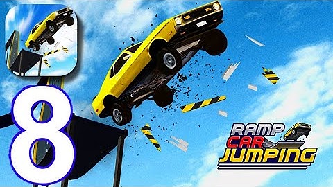 Ramp Car Jumping - Gameplay Walkthrough, New Map, Lamborghini  Car Unlocked( iOS, Android) | Level 4