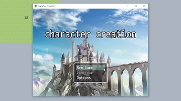 rpgmaker character creation