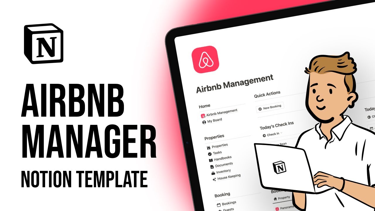 Notion Template for Airbnb Property Management