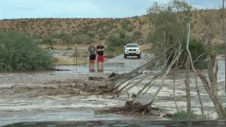 Flash Flood Intercept in Arizona - Stockton Wash, Safford AZ  (9/3/26)
