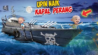 Upin ipin naik Kapal Perang induk , ipin senang ! GTA Lucu