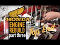 Installing Pistons, Rings, Rods & Cylinder Head on the Honda 175 - This engine is built!