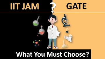 Which One You Should Choose - IIT JAM or GATE