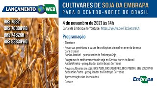 Lançamento de cultivares de soja