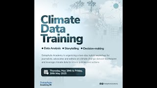 Climate Data Training (Day 2)