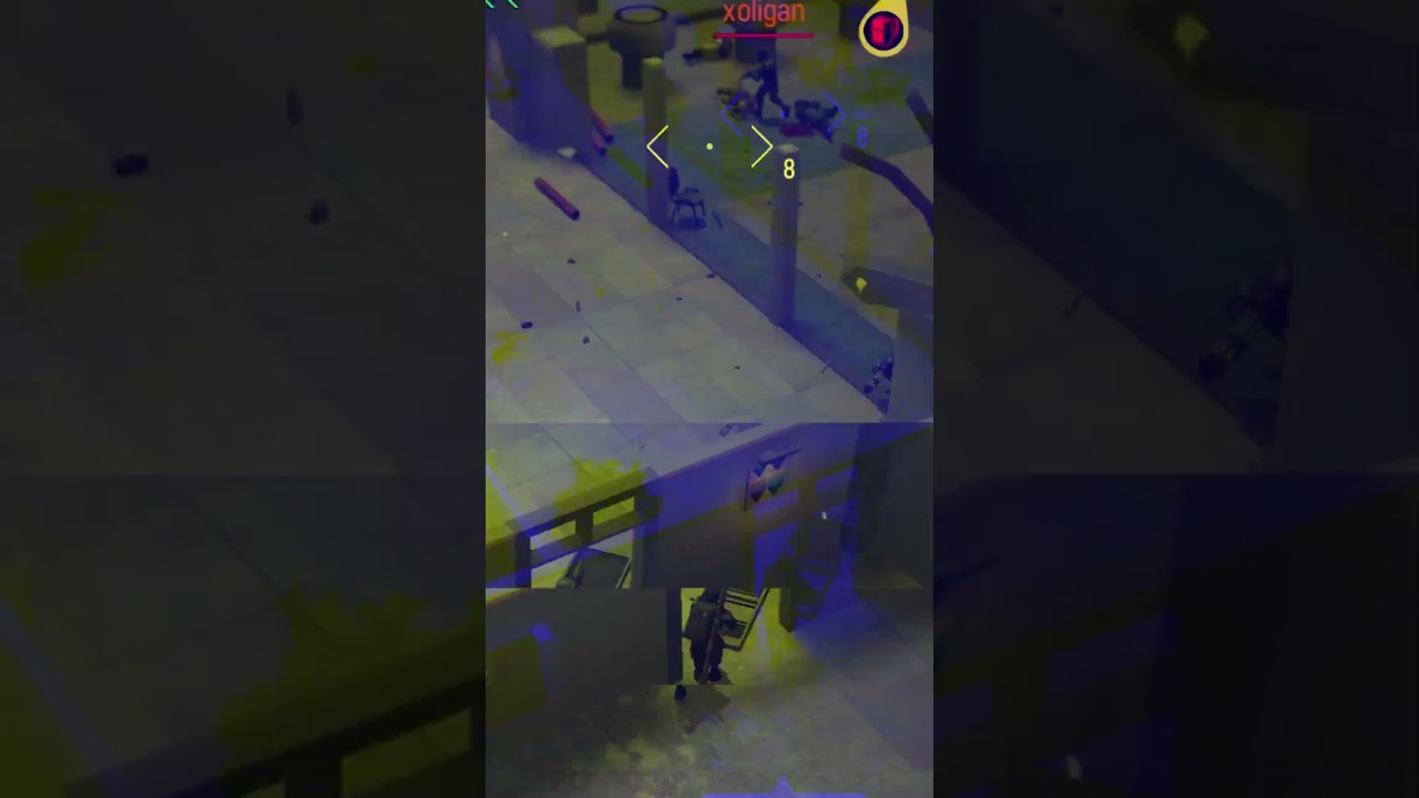 Подрыв из гранатомета slowmo в игре 