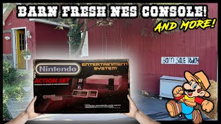 A FARM-FRESH Retro NES Console Find! 🚜 || Nintendo Video Game Hunting!