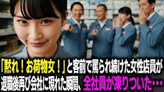「会社のお荷物！」とお客の前で罵られた30歳店員…退職日の数日後、全社員が震撼…