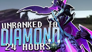 Gosu - UNRANKED TO DIAMOND IN 24 HOURS