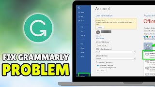How to Fix Grammarly Problem in MS Word (2026) - Fix Grammarly Icon Is Not Showing in Microsoft Word