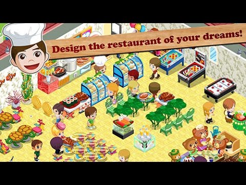 New Game u0022 Restaurant story u0022  WalkThrough -  Android GamePlay First Look