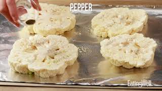 How to Make Roasted Cauliflower with Cheese Sauce | EatingWell