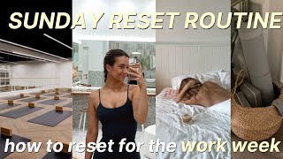 SUNDAY RESET ROUTINE 2023 // Productive Weekly Reset: meal prep, closet declutter &amp; clean with me