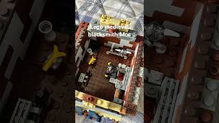 Lego medieval blacksmith Moc #lego #creative #medival