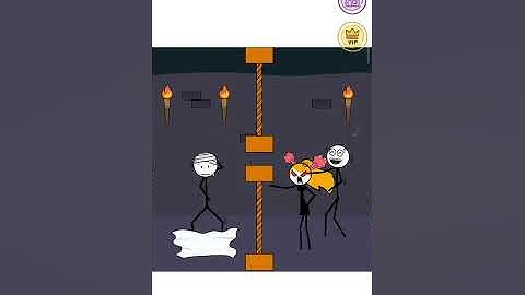 Thief Puzzle -121-140 Levels - Funny Stickman Brain Puzzle Game - Gameplay Walkthrough