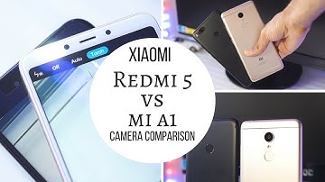 Redmi 5 vs Mi A1 Camera Comparison | Same Cameras, Different Performance!
