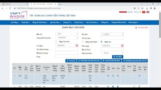 Test API Hóa Đơn Điện Tử VNPT (Invoice) trên phần mềm kế toán Lihasoft screenshot 5
