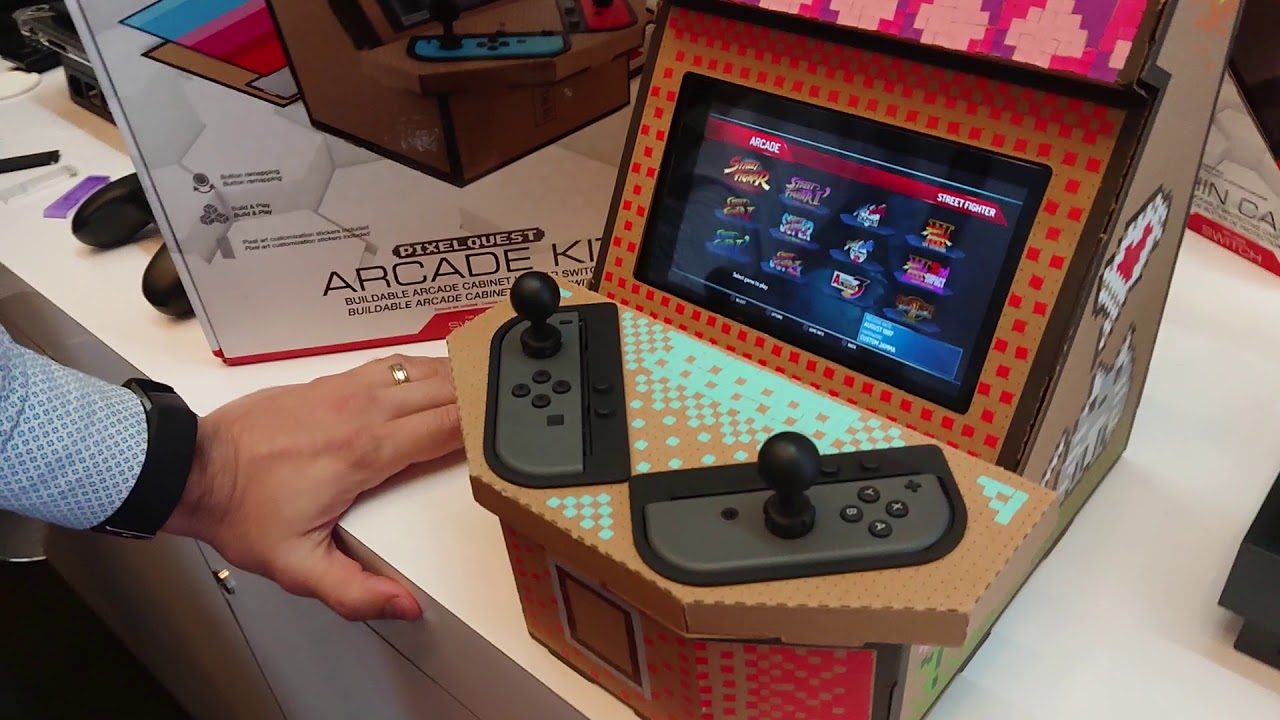 Pixel Quest Arcade Kit -Nintendo Switch - Must have LABO