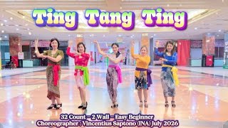 Download lagu Ting Tang Ting - Easy Beginner Line Dance 