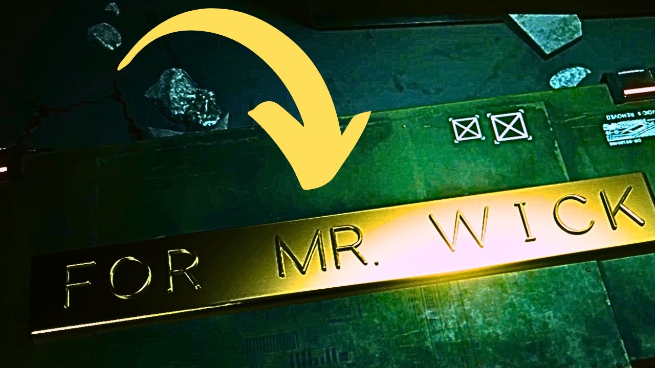 The John Wick Easter Egg in Cyberpunk 2077 YouTube