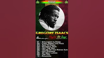 Thumbnail of Top 10 Hit Songs Reggae of Gregory Isaacs