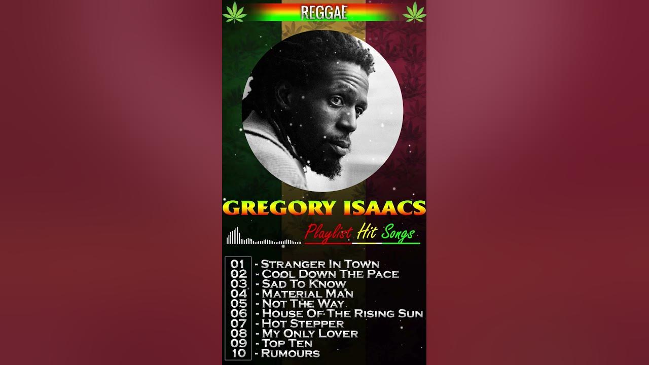Top 10 Hit Songs Reggae of Gregory Isaacs