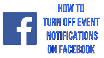 How To Turn Off Event Notifications On Facebook